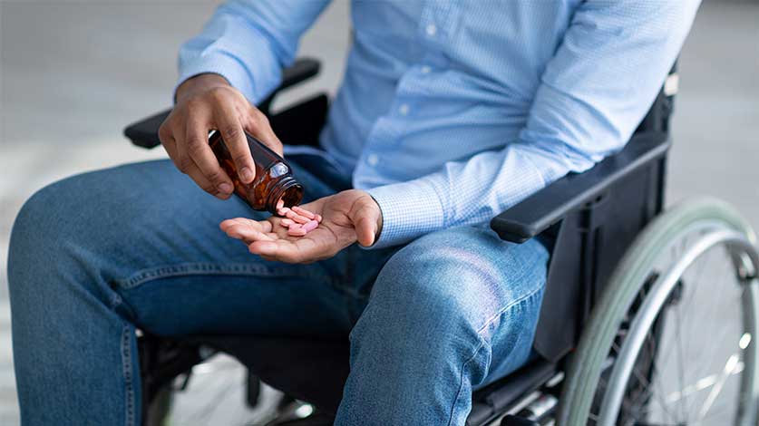 man in a wheelchair - Addiction Prevalence And Treatment Among People With Disabilities